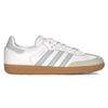 Picture of Adidas Samba OG Womens Shoe, White Halo Blue Gum, Size 9 - Size: 9