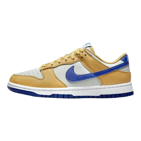 Picture of Nike Women's Dunk Low Wheat Gold/Hyper Royal DN1431-700 8.5 - Size: 8.5