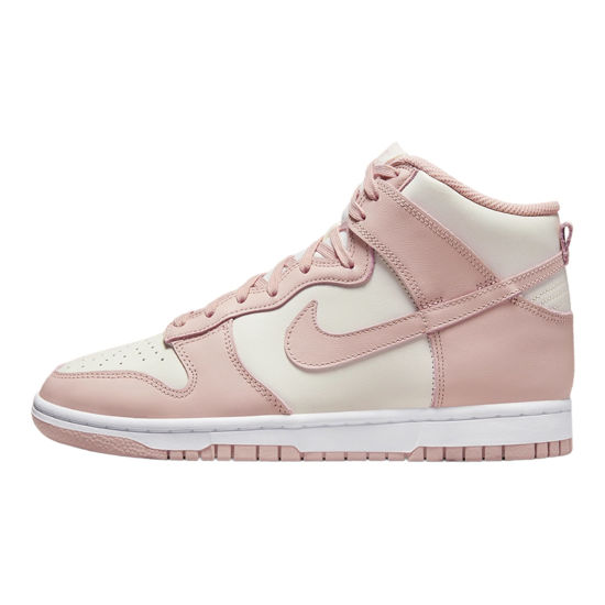 Picture of Nike Dunk High Women Phantom/Pink Oxford-White DD1869-003 8.5 - Size: 8.5