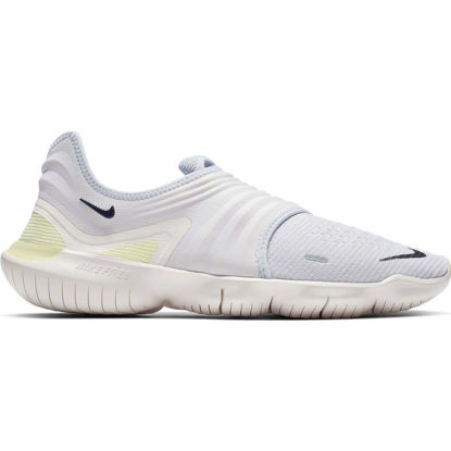 Picture of Nike Men's Free RN Flyknit 3.0 Pure Platinum/Black Sneakers 9.5 - Size: 9.5