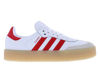 Picture of adidas Sambae Womens Shoes Size 11, Color: White/Red-White - Size: 11