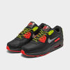 Picture of Nike Air Max 90 Kids GS Fashion Shoes (Black/Metallic Silver/Dark Smoke Grey, Numeric_4) - Size: 4 Big Kid