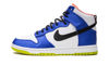 Picture of Nike Womens WMNS Dunk High DV2185 100 Blue Satin - Size 7W - Size: 7