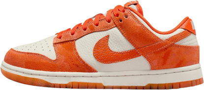 Picture of Nike Women's Dunk Low Light Bone/Safety Orange FN7773-001 8.5 - Size: 8.5