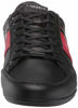 Picture of Lacoste Men's Chaymon Sneaker, Black/Red, 10 - Size: 10