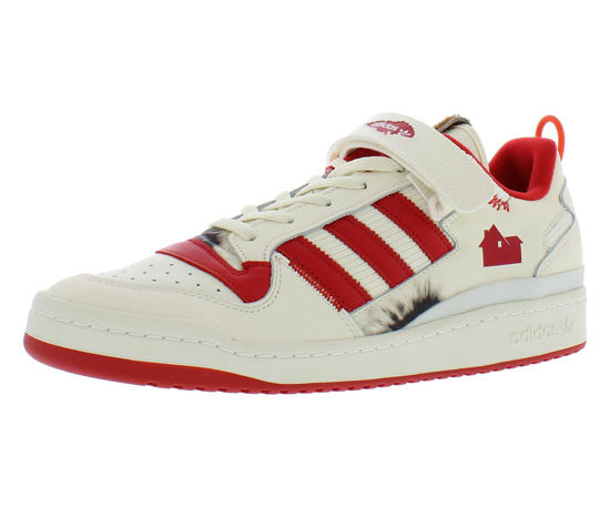 Picture of adidas Forum Home Alone Shoes Men's, White, Size 5 - Size: 5