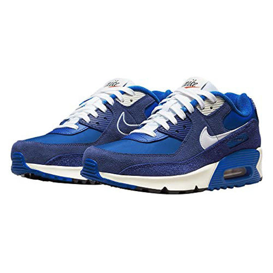 Picture of Nike Big Kid's Air Max 90 LTR University Red/University Red (DC2002 600) - (Medium, Signal Blue/White/Game Royal, 5) - Size: 5 Big Kid