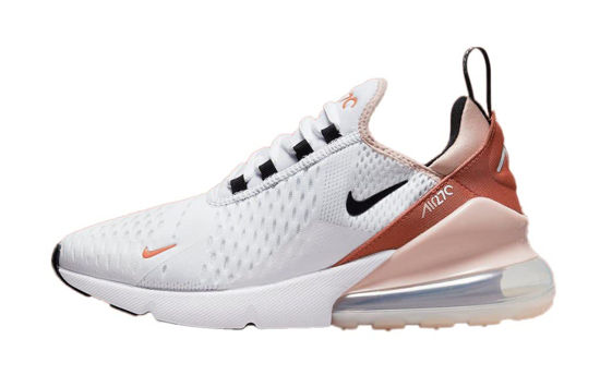 Picture of Nike Air Max 270 White Oxford Pink Sunrise (Womens, Numeric_7_Point_5) - Size: 7.5