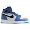 Picture of Nike Jordan Toddler Jordan 1 Retro High OG TD AQ2665 134 University Blue - Size 6C - Size: 6 Toddler