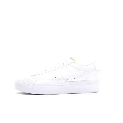 Picture of Nike Womens WMNS Blazer Low Platfrom DJ0292 100 Triple White - Size 8.5W - Size: 8.5