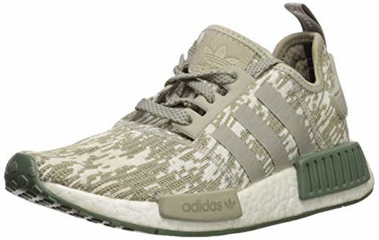 Picture of adidas Originals mens Nmd_r1 Running Shoe, Sesame/Trace Green/White, 4.5 US - Size: 4.5