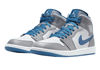 Picture of Nike mens Air Jordan 1 Mid Shoes, Cement Grey/White-true Blue, 10 - Size: 10