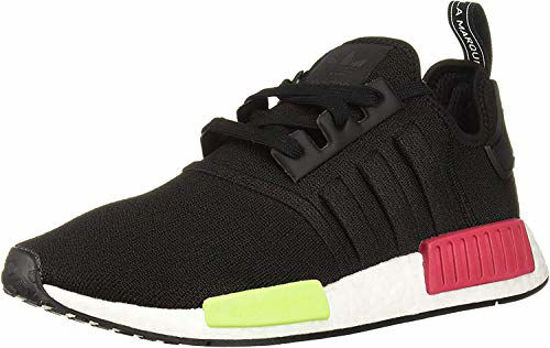 Picture of adidas Originals mens Nmd_r1 Running Shoe, Black/Black/Energy Pink, 12.5 US - Size: 12.5