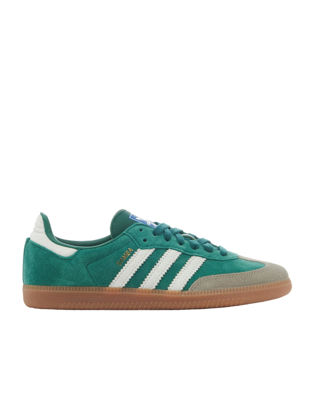 Picture of adidas Samba OG Mens Collegiate Green/FtWht/Gum Size 6 - Size: 6