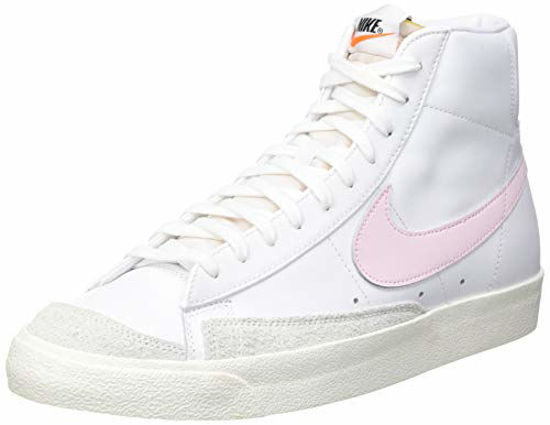 Picture of Nike Blazer Mid '77 Vintage Shoe Mens Bq6806-108 Size 8 White - Size: 8