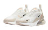 Picture of NIKE Air Max 270 Women's Shoes, Summit White Desert Sand Peach Cream Black, 8.5 - Size: 8.5