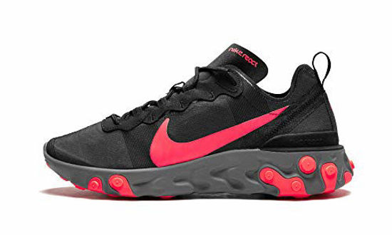 Picture of React Element 55 BQ6166 002 Black/Red Size 8 - Size: 8