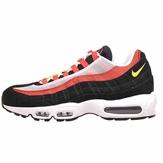 Picture of Nike Air Max 95 Essential AT9865-101 Fashion Sneakers Shoes, White Chrome Yellow Black, 12 - Size: 12