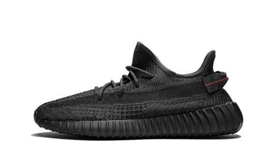 Picture of adidas Mens Yeezy Boost 350 V2 Reflective FU9007 Black - Static - Size 4 - Size: 4