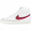 Picture of Nike Men's Blazer Mid '77 VNTG Basketball Shoe, White/Worn Brick-Sail, 11 UK - Size: 12