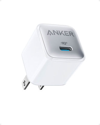 Picture of USB C Charger Block 20W, Anker 511 Charger (Nano Pro), PIQ 3.0 Compact Fast Charger for iPhone 16/16 Plus/16 Pro/16 Pro Max, 15/14/13 Series, Galaxy, Pixel 4/3, iPad (Cable Not Included)