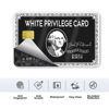 Picture of White-Privile_ge Card Skin | 2 Pcs Debit Card Sticker White-Privileg_e, Stickers for Debit Cards, Credit Card Transportation, Bank Card - Protecting No Bubble Anti-wrinkling Slim Cover Card