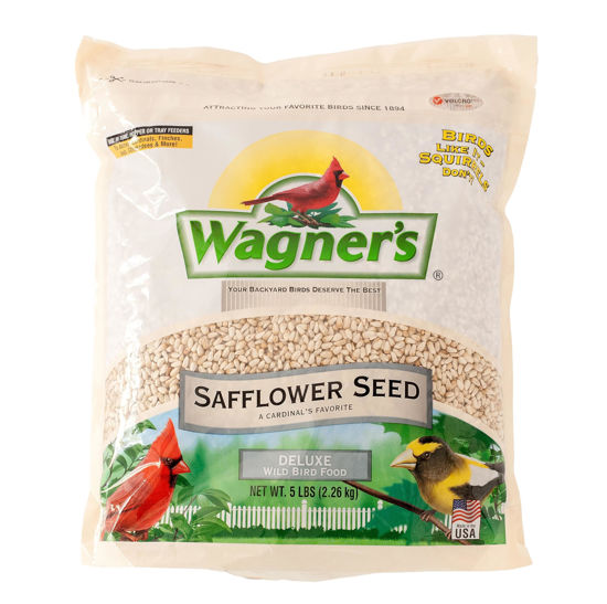 Picture of Wagner's 57075 Safflower Seed Wild Bird Food, 5 Pound (Pack of 1)