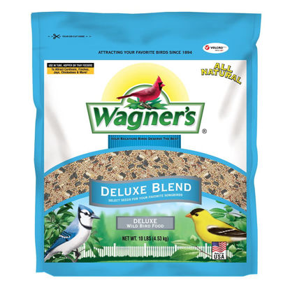 Picture of Wagner's 13008 Deluxe Wild Bird Food, 10 lb Bag