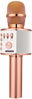 Picture of BONAOK Wireless Bluetooth Karaoke Microphone,3-in-1 Portable Handheld Karaoke Mic Speaker Machine Home Party Birthday for All Smartphones PC(Q37 Rose Gold)