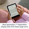 Picture of All-new Amazon Kindle Paperwhite (16 GB) - Our fastest Kindle ever, with new 7" glare-free display and weeks of battery life - Black