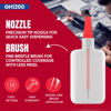 Picture of GH1200 (2-in-1) Super Glue with Brush Applicator & Nozzle, Mess Free Superglue Brush, Instant Glue Never Dries, 3000 CPS Cyanoacrylate Glue, No Stain Clear Glue, Super Glue for Plastic, Rubber & More