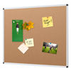 Picture of VIZ-PRO Cork Notice Board, 36 X 24 Inches, Silver Aluminium Frame