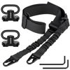 Picture of CVLIFE Rifle Sling Two-Point Sling Adjustable Length Gun Sling for Rifle with 2 Pack 1.25” Sling Swivel for M-Rail