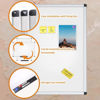 Picture of VIZ-PRO Magnetic Whiteboard/Dry Erase Board, 18 X 12 Inches, Includes 1 Eraser & 2 Markers & 4 Magnets