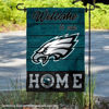 Picture of WinCraft Philadelphia Eagles Welcome Home Decorative Garden Flag Double Sided Banner