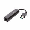 Picture of Amazon Basics USB 3.0 to 10/100/1000 Gigabit Ethernet Internet Adapter, Black