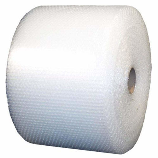 Picture of Yens Elite Cushioning Roll 3/16 Perforated 12 Bubble Rolls Small 12 Width 700 feet, Clear