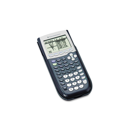 Picture of Texas Instruments TI-84 Plus Graphics Calculator, Black 320 x 240 pixels (2.8" diagonal)