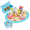 Picture of Bluey - Tea Party Set - Wooden 18-Piece Pretend Play Set with Tray, Teapot, Tea Cups, Biscuits, and Notepad for Children 3 Years and up - Imaginative Fun and Role-Playing, FSC Certified