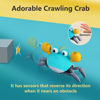 Picture of control future Crawling Crab Baby Toy - Infant Tummy Time Toys 3 4 5 6 7 8 9 10 11 12 Babies Boy 3-6 6-12 Learning Crawl 9-12 12-18 Walking Toddler 36 Months Old Music Development 1st Birthday Gifts