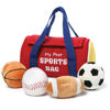 Picture of Baby GUND My First Sports Bag Stuffed Plush Playset, Baby Gift Toys for Boys and Girls Ages 1 & Up, 5 Piece, 8"