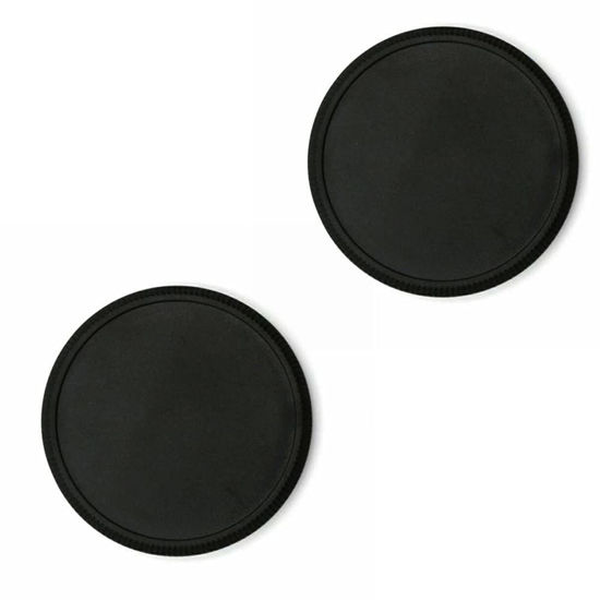 Picture of SaiDian 2Pcs Camera Body Cap M42 42mm Screw Mount Body Black Cover Cap