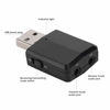 Picture of USB Sound Card Bluetooth5.0 Audio Receiver Transmitter, 10M/32.8ft Adapter with ABS USB 5v Power Supply Bluetooth V5.0 EDR for Computer, Laptop, Home Stereo System, Headset(Black)