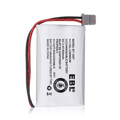 Picture of EBL BBTY0651101 2.4V 600mAh Ni-CD Rechargeable Cordless Phone Battery for BT1007 BT-1007 BT904 BT-904 BT1015 BBTY0460001 BBTY0510001 BBTY0624001 BBTY0700001 CEZAi2998 DCX150 DECT1500