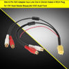 Picture of Popular Mini 6 Pin ISO Adapter Aux Line Out 4 Chinch Kabel 4 RCA Plug