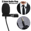 Picture of Mobile Phone Microphone,Pocket Phone Mini Recording Karaoke,Small Tie-Clip Microphones,for, Android Smartphone, SLR Camera, Tablet, Computer PC, Hands Free