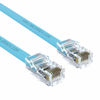 Picture of CableRack 15ft RJ45 to RJ45 Rollover Console Cable for Cisco 72-1259-01 Baby Blue