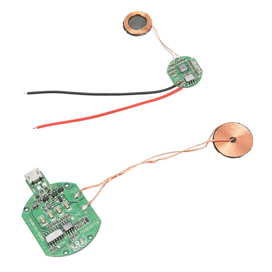 Picture of Wireless Charging Transmitter Receiver Module,Qi Standard Wireless Charging Transmitter and Receiver Modules Circuit Board DIY Wireless Charger Parts