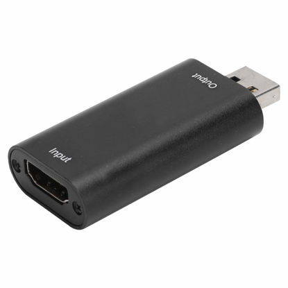 Picture of Video Capture Card,4K Video Capture Card to USB2.0 Capture Converter for DVDCamera Record,Compact and Portable,Plug and Play