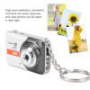 Picture of Micro Mini Camera, Small Toy Camera with Keychains, Video Taking Pictures, Exquisite Personality Fashion Thumb Camera, Best Kids (Silver Gray)